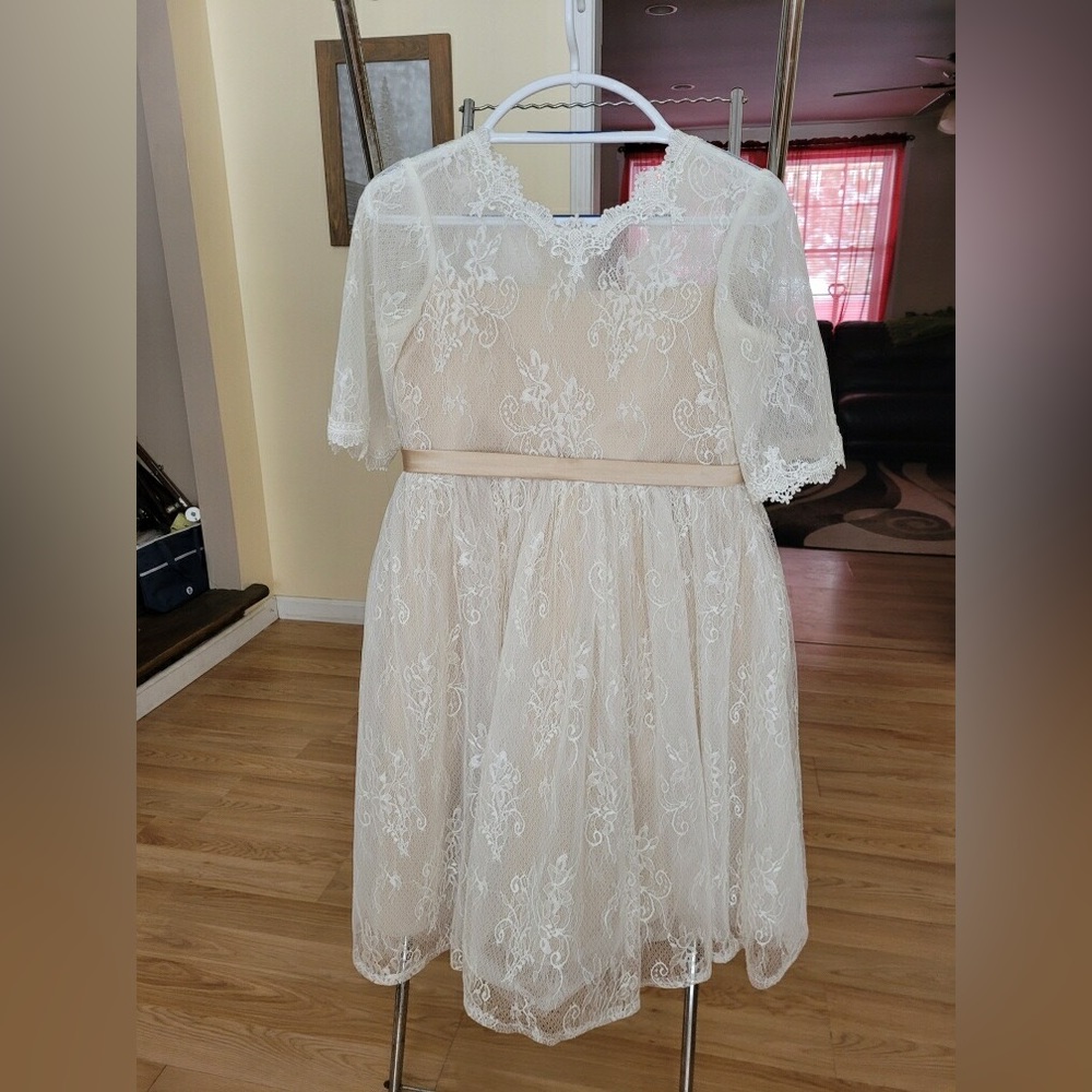 Flower girls dress size 12